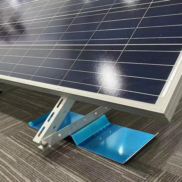 25-30 Years of Service Life Solar Railing Ballasted Roof Mounting System for Flat Roof