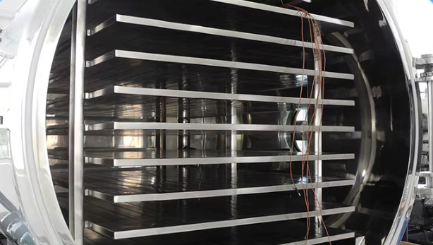 Professional 15 kg/batch Freeze Dryer with 70 mm Shelf Spacing and Touch Screen Operation for Industrial Food Processing