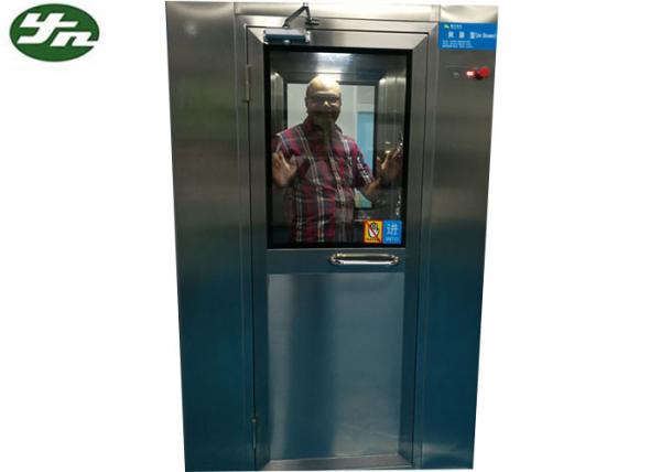 Chuveiro de ar de aço inoxidável de sopro dobro, ar Jet Shower da única pessoa