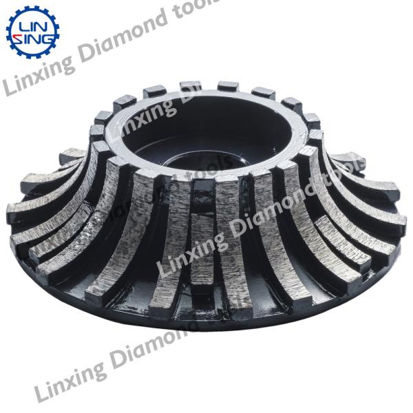 Metal Bond Diamond Hand Router Bit for Shaping Granite and Marble 20-40mm Stone Thickness