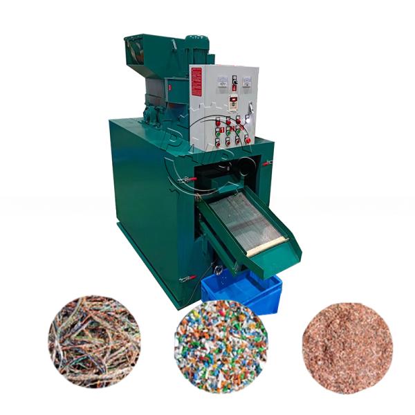 Dry Type Scrap Cable Wire Recycling Granulator Machines for Copper Recycling Capacity