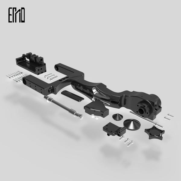 Kit bras oscillant simple face noir V Rod moto anodisé