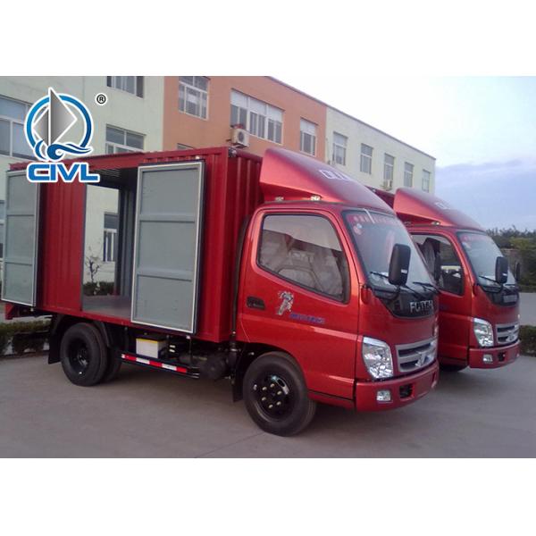 1880 Single Row Cargo Box Truck Towing Truck Including Air Conditioner No Bed Light Cargo Truck