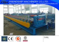 Galvanized Steel Floor Metal Deck Roll Forming Machine With 19 Forming Stations
