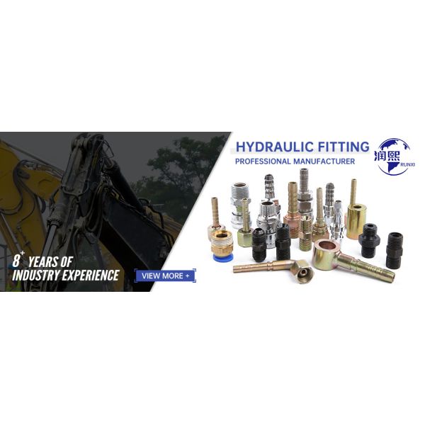 NPT JIC BSP Thread Hydraulic Compression Joint Fitting Metal Ring Sealing