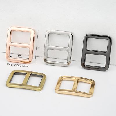 20 25 38mm Metal Tri-Glide Slide Buckle Kit for Bag Belt Diy Accessories Nickel-Free