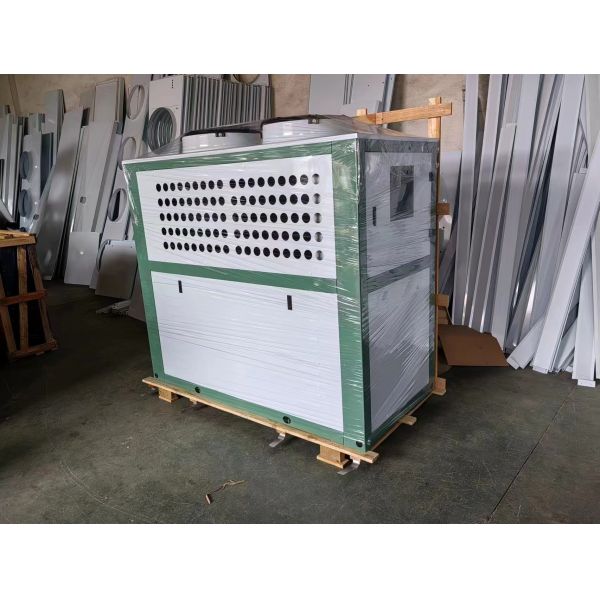 Modern Design High Efficiency High Performance Air Cooled Condenser Aluminum Copper Tube U-Shaped Design Refrigeration Parts
