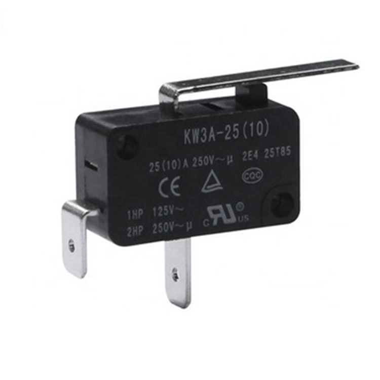 Переключатель 25T85 микро- 25A 250VAC SMD мгновенный с шарниром