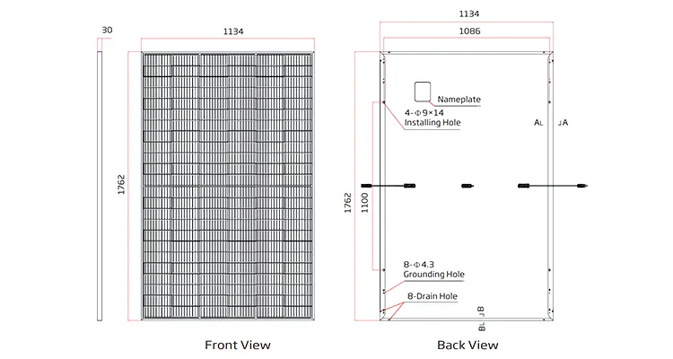 Mono лицевые Monocrystalline панели панели солнечных батарей 425w 430w 435w солнечные Pv с TUV