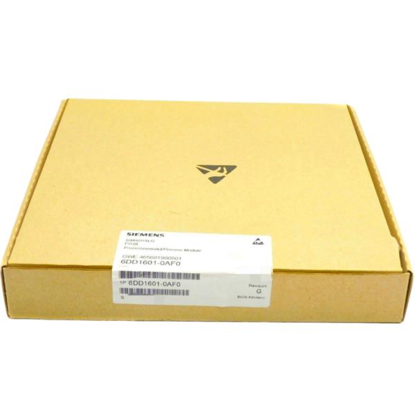 SIEMENS 6DD1601-0AF0 SIMADYN D, Módulo de processador PG26 16MHZ L-BUS, 4 BI AL., 4BO TWO SITOR INTERFACE