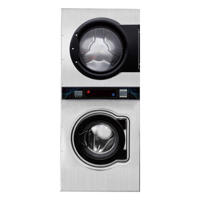 Máquina de lavar roupa e secadora a operação de moedas de hotel industrial de 15 kg com 820*980*2150 mm