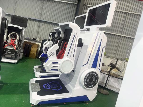 ドリームランド9d Vrグラス ホワイトカラー バーチャルリアリティゲームコンソール メタル 360度回転 ローラーコースター機器 Vrアミューズメントパーク用