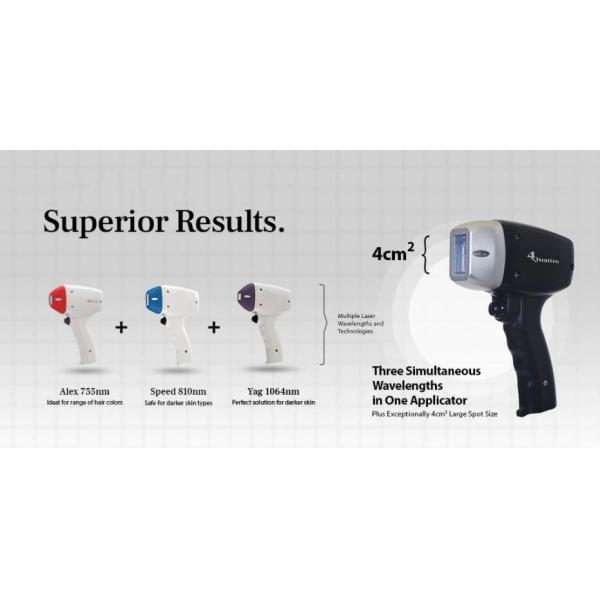 Высокочастотный 1-10HZ 808 диодный лазерный эпилятор с выходной мощностью 600 Вт