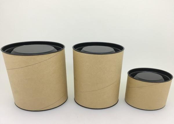 Tubo de papel para alimentos, embalaje de cartón ecológico de alta calidad, diseño personalizado para té y café