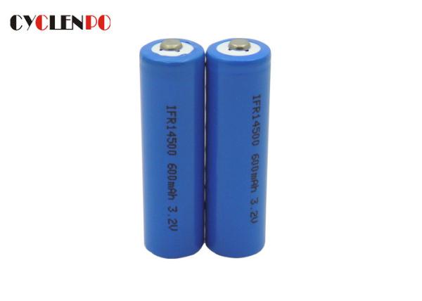 Anti Extrusion 3.2 Volt Rechargeable Battery 14500 High Temperature Performance