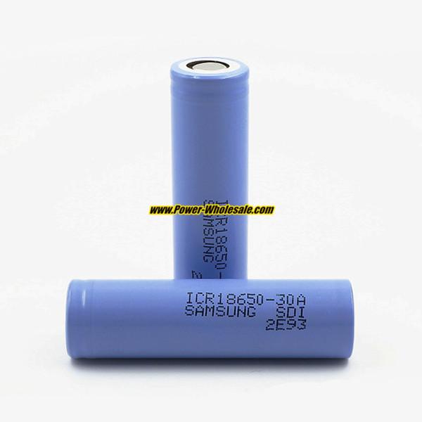 Samsung ICR18650-30A 18650 3000mAh 3.7V li-ion smart rechargeable battery 3.7V authentic cell
