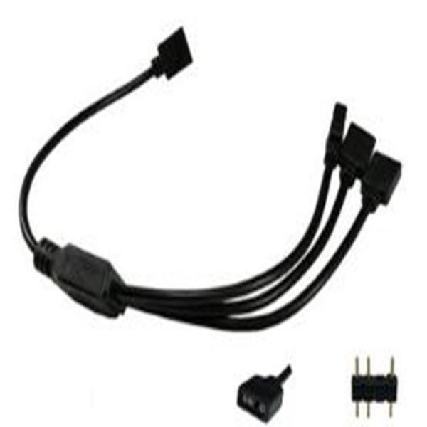 Motherboard RGB Interface Hub Extension Cable 4pin 12V ARGB Fan Cable