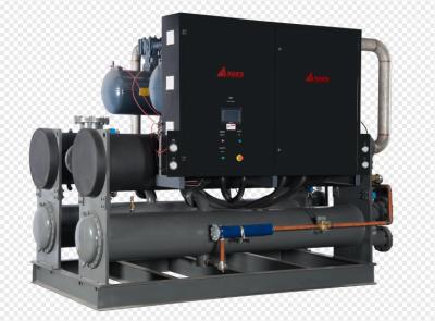 Chiller de parafuso refrigerado a água de 100 HP Processos industriais Chillers de água para impressão e linha de laminação de filme BOPP