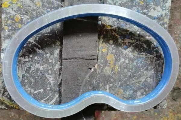 Zoomlion Putzmeister Concrete Pump Wear Plate Concrete Pump Spares For SY230