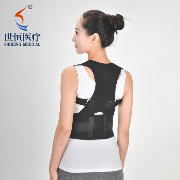 Neoprene clavicle brace for posture elastic back support belt S-XL size available