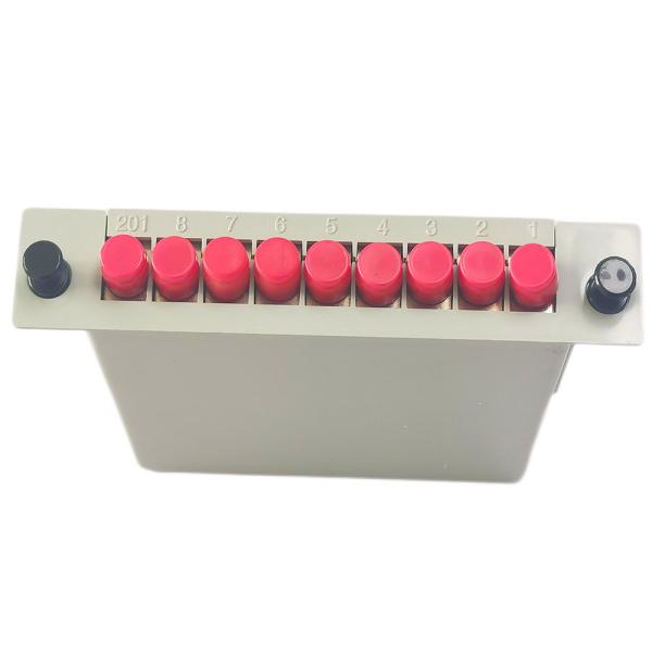 SM FTTH PLC Fiber Splitter 0.9MM 2.0mm 1x8 FC PC High Return Loss