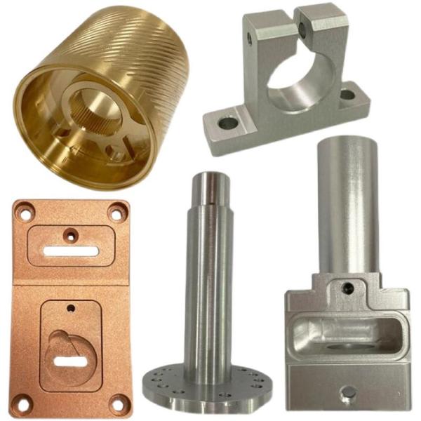 Бронзовый медный CNC соединителя вала держателя подвергая, который подвергли механической обработке части механической обработке 20-30 наборов