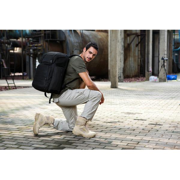 Anti - Tearing Nylon Military Tactical Backpack , Waterproof Army Molle Backpack