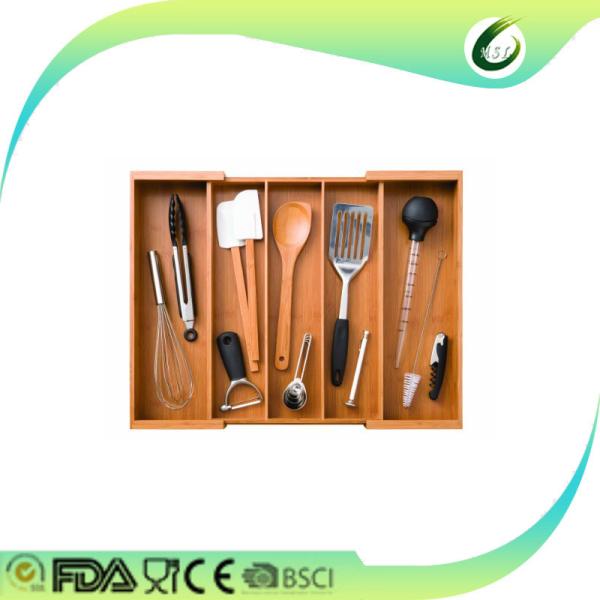 organic bamboo kitchen cupboard organizers utensil tray utensil organizer