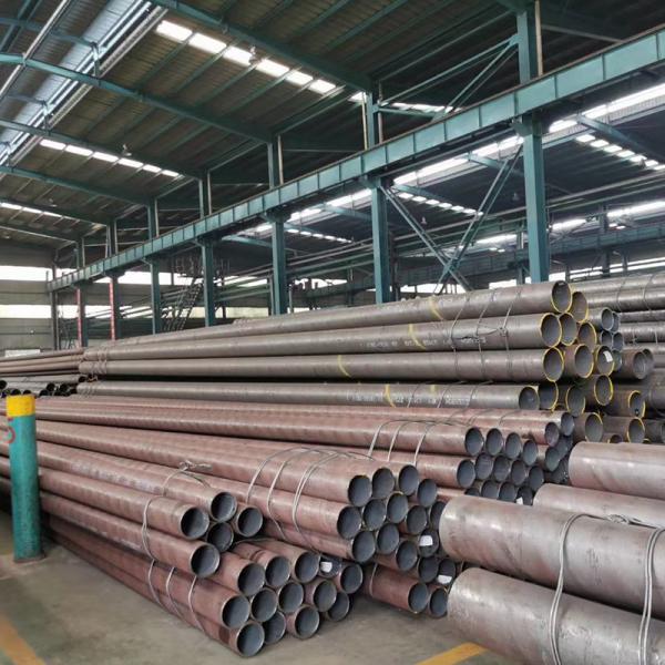 Black Sch 40 Seamless Mild Steel Tube GB Tisi ASTM A355-P1/A250-T1