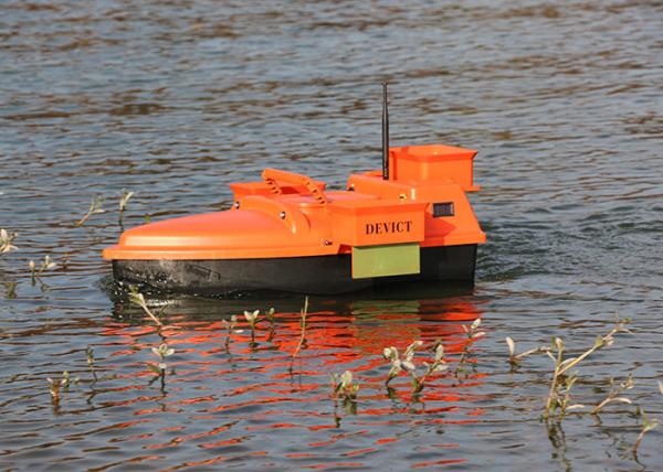 Equipamento de pesca alaranjado da carpa do inventor dos peixes de GPS, motor sem escova para o barco da isca