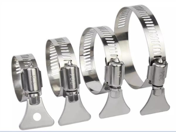 Custom Sizes Types American Heavy Duty 316 Stainless Steel Hose Clamps Hydraulic Quick Release 40