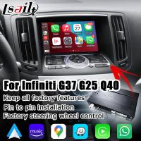 Wireless carplay android auto for Infiniti G37 G25 Q40 Q60 370GT skyline 08IT