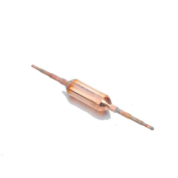 Welded Copper Filter Drier for Refrigeration Systems – High-Efficiency Moisture Removal, Acid Removal, and All-Copper Construction