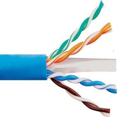 Network Unshield Cat6A UTP Cable 500Mhz TIA568 PVC / PE Jacket