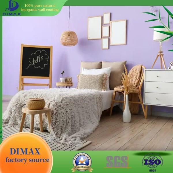 Purify Air A1 Grade Fireproof Breathable Mineral Inorganic Paint Level Finish Coat