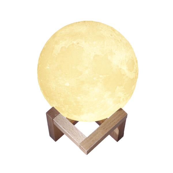 Design Wireless Speaker With Remote Controller Plastic Cabinet Material Muti-Colors 3d Star Moon Light for Christmas Gift