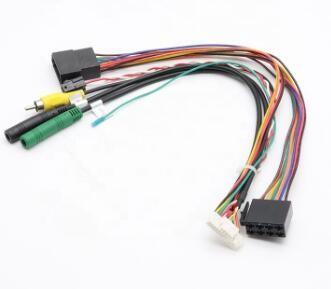 Security Camera Video Monitoring Cable Wire Harness Twisted Pair 5.0mm Diamater
