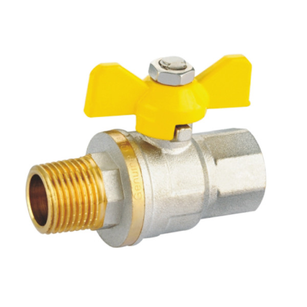 3 4 " 1 2 дюймовый латунный клапан бабочки