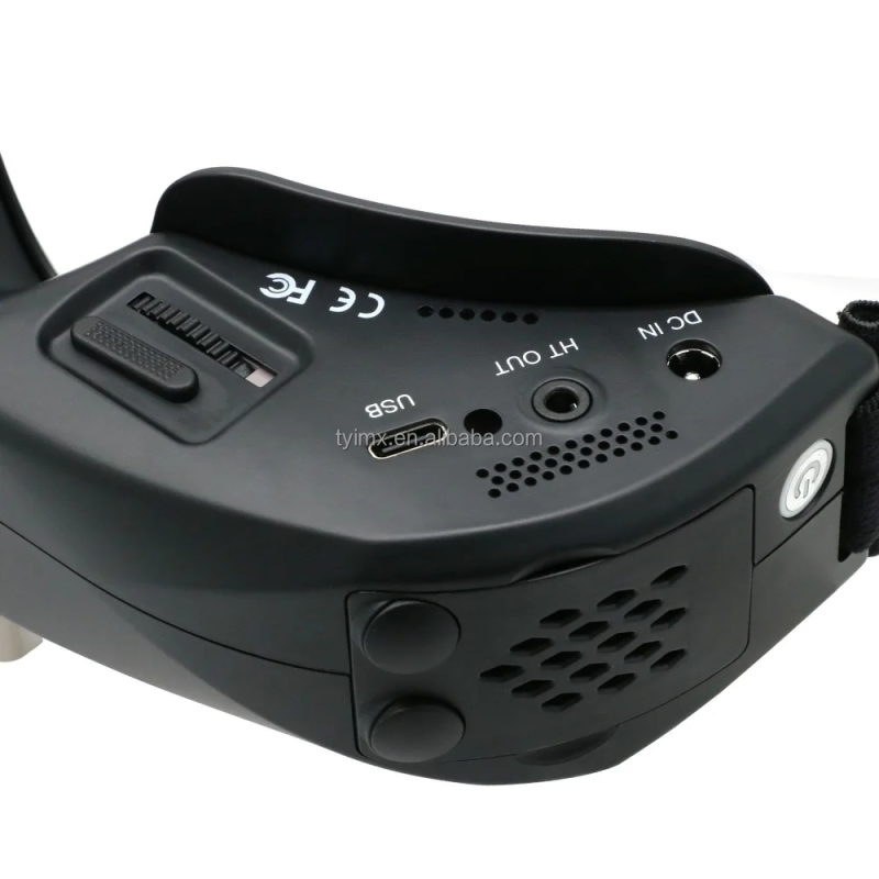 SKY04X PRO FPV Racing Goggles SteadyView & 1080p DVR with OLED Display and Head Tracker Plastic Material for Drones