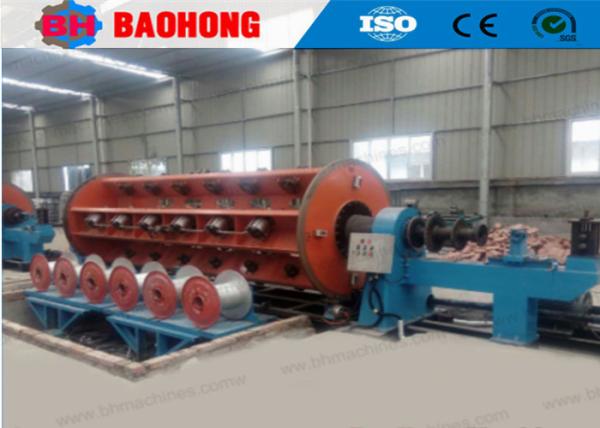 PLC Cable Wire Rigid Stranding Machine Electrical Counting