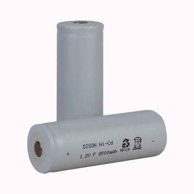 -40C basse température NI-Cd KRH33/91 F 1.2V 7Ah Piles rechargeables