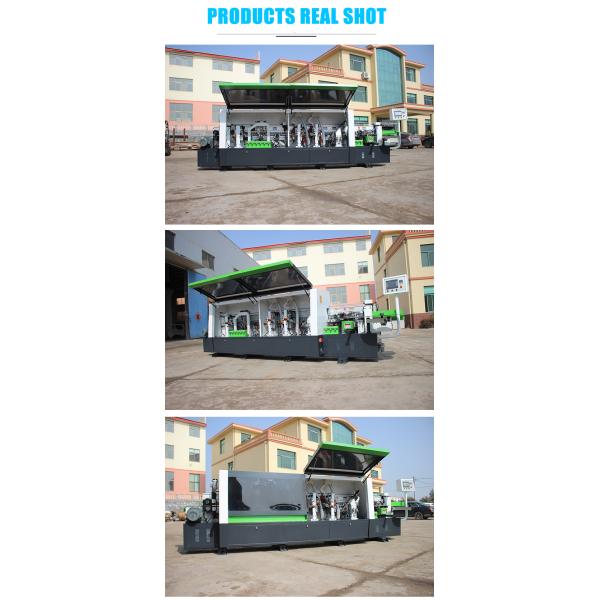 Customizable Edge Banding Machine No Glue Mark Auto Edgebander for Panel Length ≥120mm