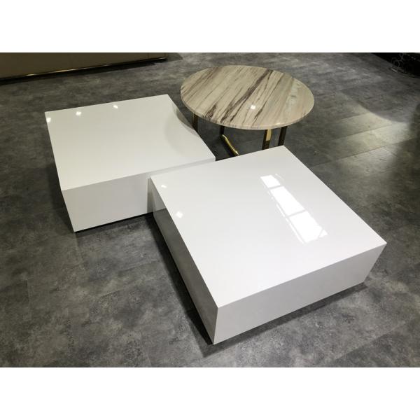 70x30cm подгонянный стиль журнального стола Combinational мраморный квадратный