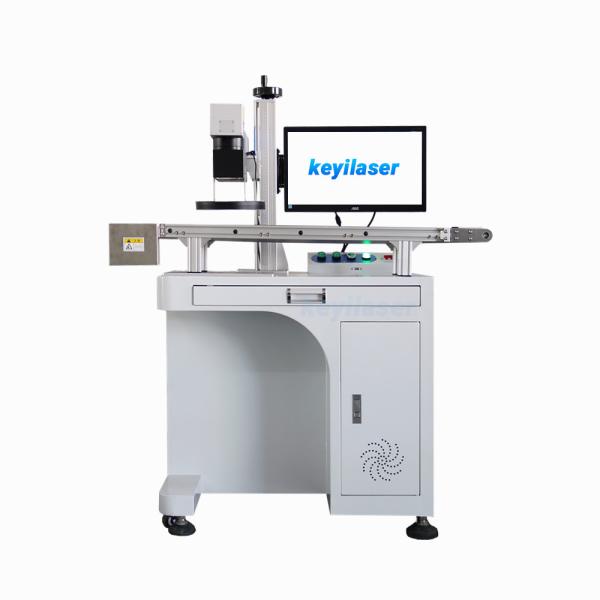 CCD Visual Positioning CAS Fiber Laser Marking Machine 7000mm/s