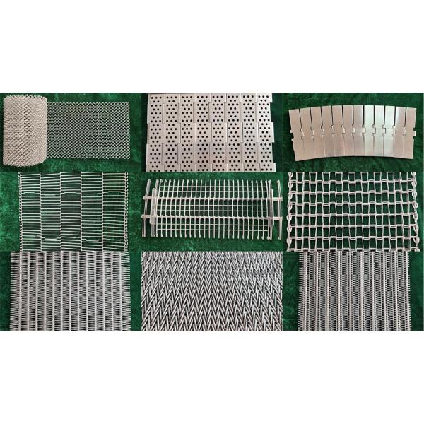 Пищевая сталь из нержавеющей стали решетчатый ремень сжатый ткань бринки