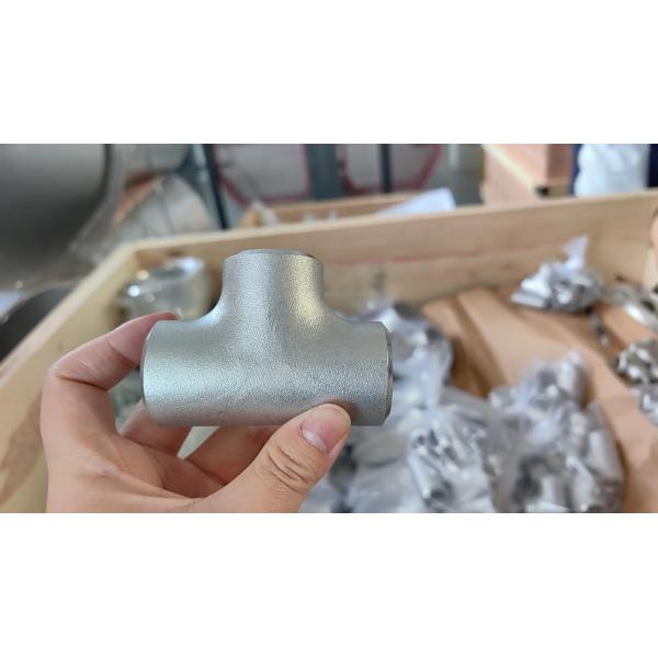 SCH20s-SCH160s Stainless Steel Butt Welded Pipe Fittings SS Equal Tee