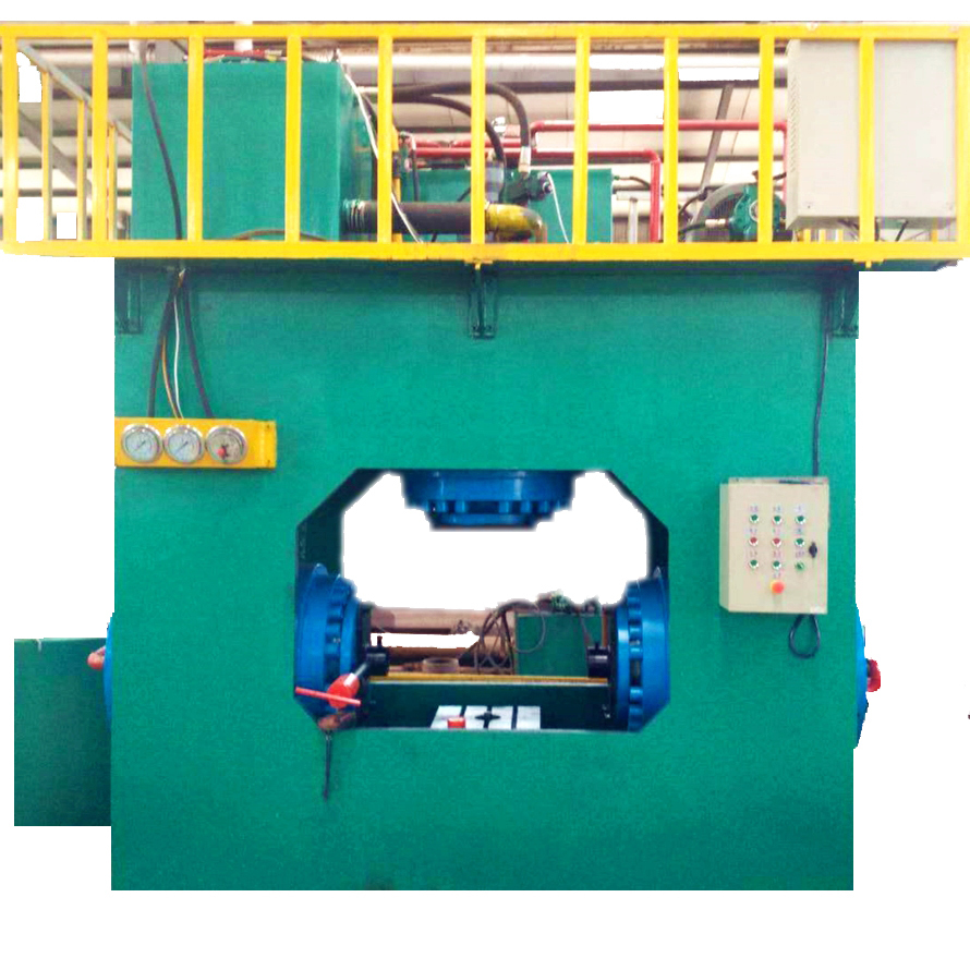 Sch 40 168mm Tee Forming Machine For Seamless Carbon Steel 4 - 15T