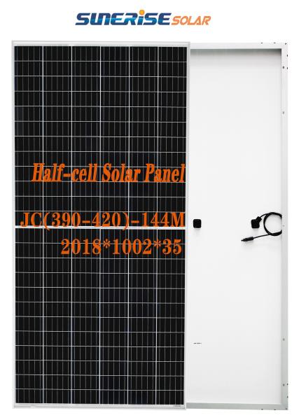 Portable Household 415W IP68 Half Cell Solar Panel