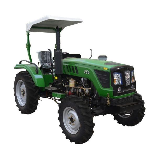 70HP Four Wheel Farm Tractor for Mixed Farm Work and Implement Support