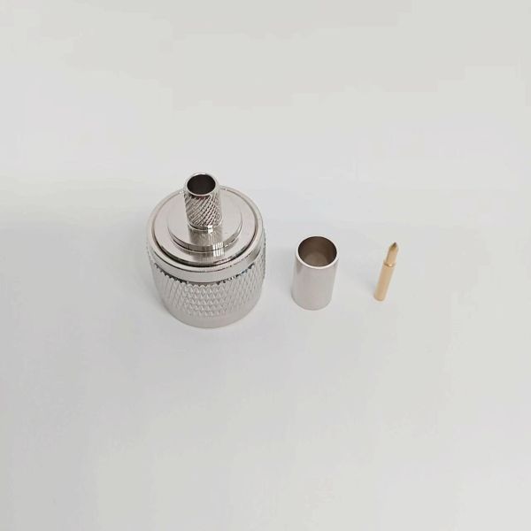 Male N Connector DC-6GHz LMR 240 N Type Connector ODM For Crimping